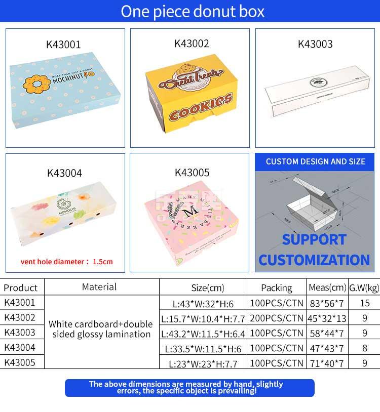 Donut paper boxes