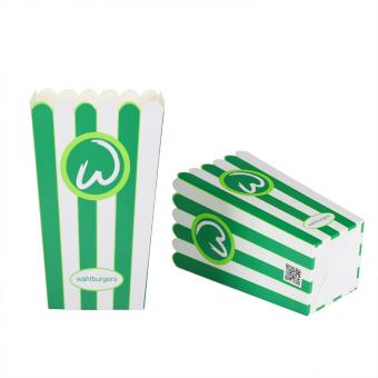 Disposable paper popcorn cups