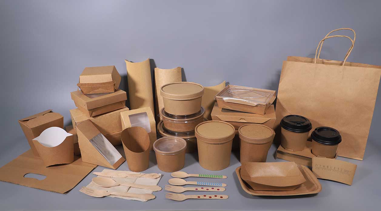 Boîte à lunch en papier utilisée dans les restaurants de restauration rapide